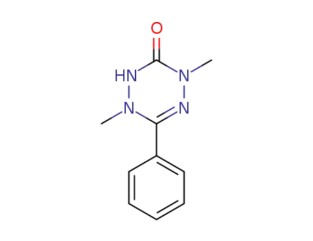 Molecular Structure of 62353-97-3 (1,2,4,5-Tetrazin-3(2H)-one, 1,4-dihydro-1,4-dimethyl-6-phenyl-)