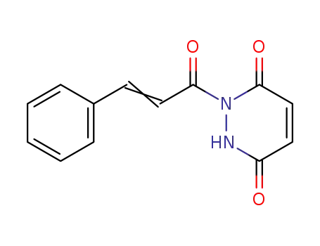 Molecular Structure of 4498-86-6 (3,6-Pyridazinedione, 1,2-dihydro-1-(1-oxo-3-phenyl-2-propenyl)-)