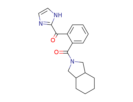 1H-Isoindole, octahydro-2-[2-(1H-imidazol-2-ylcarbonyl)benzoyl]-