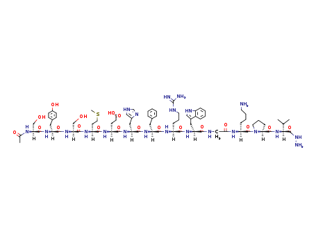 55325-41-2,alpha-Melanotropin hydrazide,