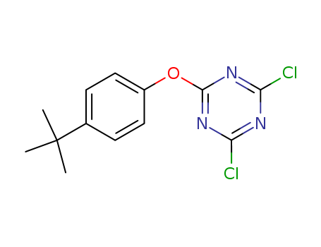 1,3,5-Triazine, 2,4-dichloro-6-[4-(1,1-dimethylethyl)phenoxy]-