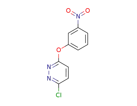 Molecular Structure of 1490-55-7 (Pyridazine, 3-chloro-6-(3-nitrophenoxy)-)