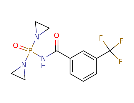 N-[Bis(1-aziridinyl)phosphinyl]-m-(trifluoromethyl)benzamide