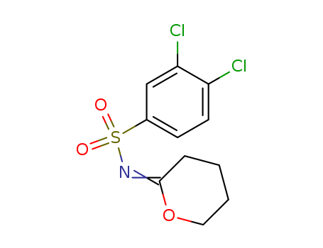 Benzenesulfonamide,3,4-dichloro-N-(tetrahydro-2H-pyran-2-ylidene)- cas  3128-52-7