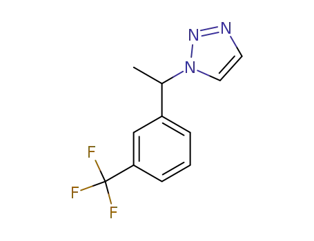 1H-1,2,3-Triazole, 1-[1-[3-(trifluoromethyl)phenyl]ethyl]-