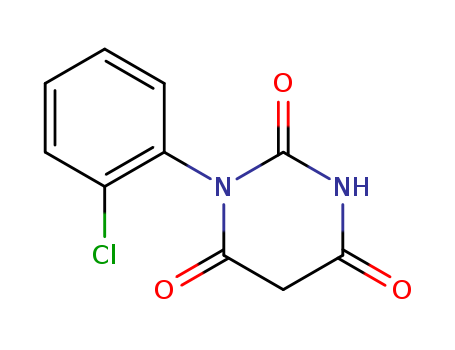 2,4,6(1H,3H,5H)-Pyrimidinetrione, 1-(2-chlorophenyl)-