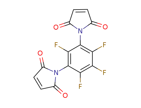 Molecular Structure of 56973-16-1 (TETRAFLUORO-m-PHENYLENE DIMALEIMIDE			)