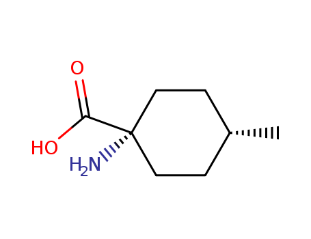 Cyclohexanecarboxylic acid, 1-amino-4-methyl-, cis-