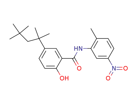 Benzamide,
2-hydroxy-N-(2-methyl-5-nitrophenyl)-5-(1,1,3,3-tetramethylbutyl)-