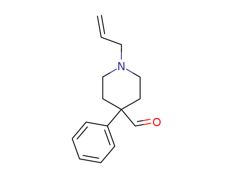 101997-60-8,4-phenyl-1-prop-2-en-1-ylpiperidine-4-carbaldehyde,4-Piperidinecarboxaldehyde,4-phenyl-1-(2-propenyl)- (9CI)