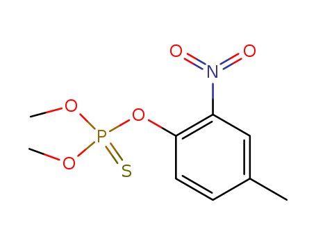 Phosphorothioic acid,esters,O,O-dimethyl O-(4-methyl-2-nitrophenyl) ester