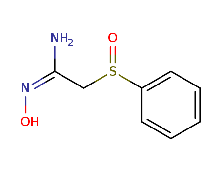 2-(Phenylsulfinyl)acetamidoxime(17665-59-7)