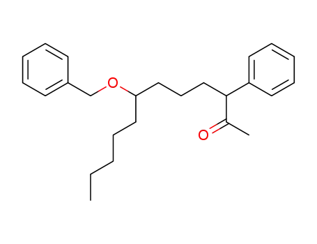 Molecular Structure of 57987-62-9 (2-Dodecanone, 3-phenyl-7-(phenylmethoxy)-)