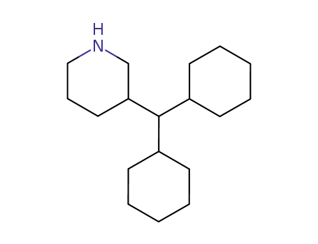 Piperidine, 3-(dicyclohexylmethyl)-