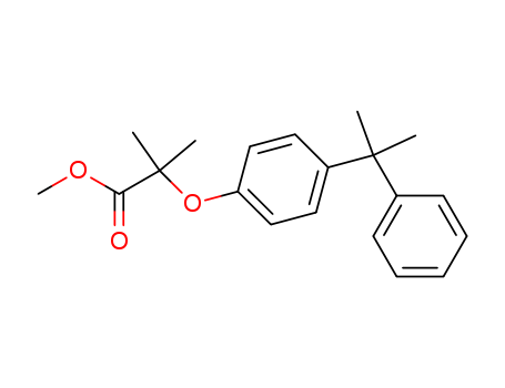 Propanoic acid, 2-methyl-2-[4-(1-methyl-1-phenylethyl)phenoxy]-, methyl  ester