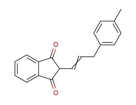 1H-Indene-1,3(2H)-dione, 2-[3-(4-methylphenyl)-1-propenyl]-
