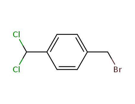 Molecular Structure of 7398-53-0 (Benzene, 1-(bromomethyl)-4-(dichloromethyl)-)