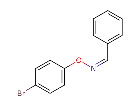 Molecular Structure of 61761-31-7 (Benzaldehyde, O-(4-bromophenyl)oxime, (E)-)