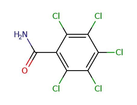 Molecular Structure of 29956-85-2 (Benzamide,2,3,4,5,6-pentachloro-)