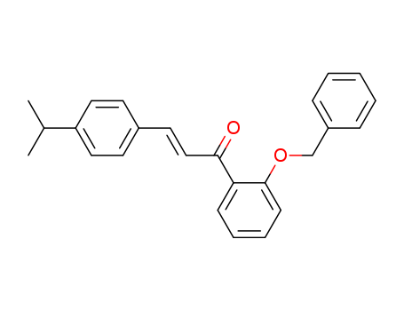 2-Propen-1-one,
3-[4-(1-methylethyl)phenyl]-1-[2-(phenylmethoxy)phenyl]-