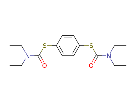 Carbamic acid,diethylthio-, S,S'-p-phenylene ester (8CI) cas  13511-81-4