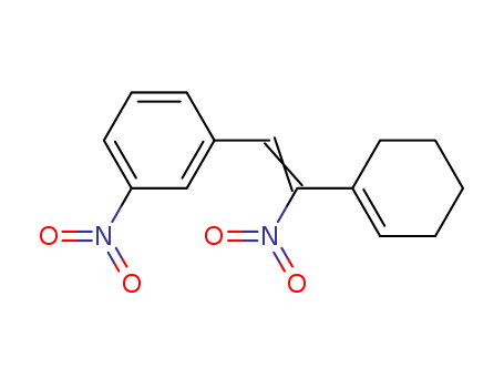 Benzene, 1-[2-(1-cyclohexen-1-yl)-2-nitroethenyl]-3-nitro-