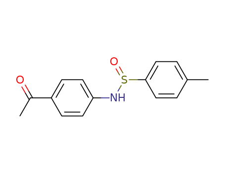 Benzenesulfinamide, N-(4-acetylphenyl)-4-methyl-