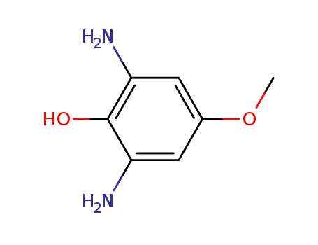 Molecular Structure of 38213-77-3 (Phenol, 2,6-diamino-4-methoxy-)