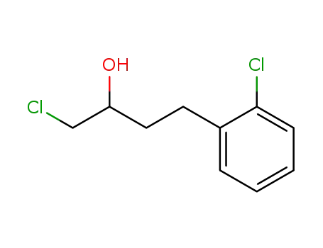 Molecular Structure of 59363-10-9 (Benzenepropanol, 2-chloro-a-(chloromethyl)-)