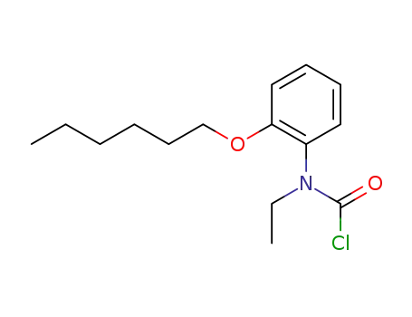 Carbamic chloride, ethyl[2-(hexyloxy)phenyl]-