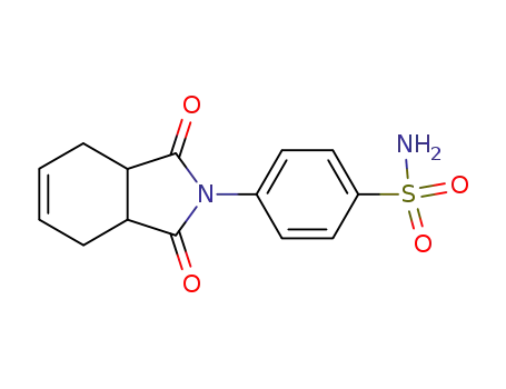 Molecular Structure of 19849-14-0 (Benzenesulfonamide,
4-(1,3,3a,4,7,7a-hexahydro-1,3-dioxo-2H-isoindol-2-yl)-)