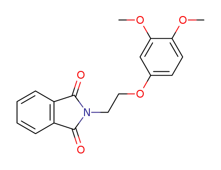 Molecular Structure of 61711-85-1 (1H-Isoindole-1,3(2H)-dione, 2-[2-(3,4-dimethoxyphenoxy)ethyl]-)