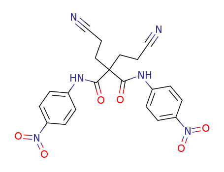 Propanediamide, 2,2-bis(2-cyanoethyl)-N,N'-bis(4-nitrophenyl)-