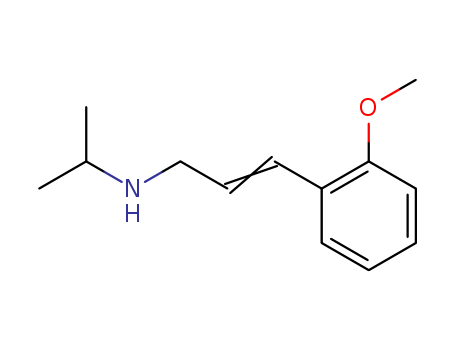 100617-46-7,3-Isopropylamino-1-<2-methoxy-phenyl>-propen-(1),