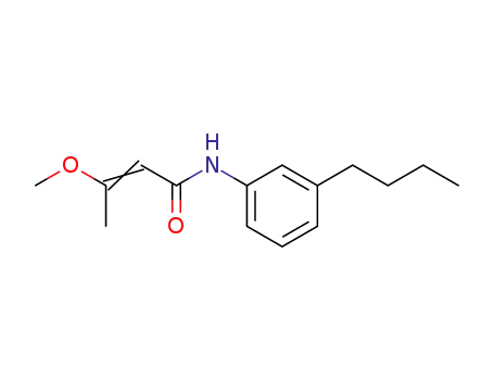 N-(3-Butylphenyl)-3-methoxybut-2-enamide