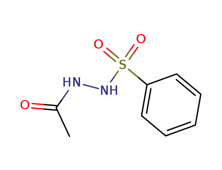 Molecular Structure of 14061-96-2 (Acetic acid,2-(phenylsulfonyl)hydrazide)