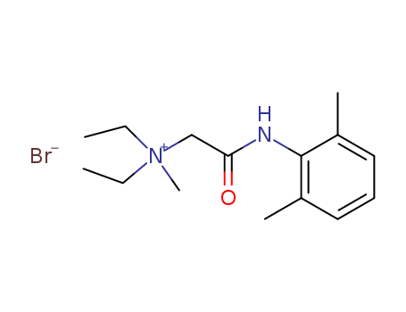 5369-02-8,Ethanaminium,2-[(2,6-dimethylphenyl)amino]- N,N-diethyl-N-methyl-2-oxo-,bromide ,