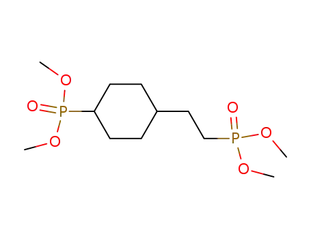 Phosphonic acid, [2-[4-(dimethoxyphosphinyl)cyclohexyl]ethyl]-,
dimethyl ester