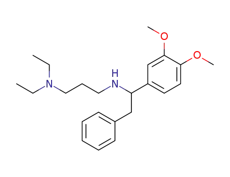 N-Diethylaminopropyl-1-(3,4-dimethoxyphenyl)-2-phenylethylamine