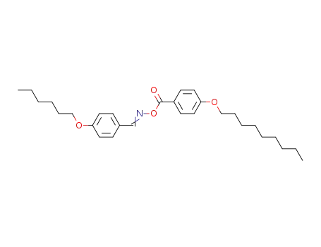 Molecular Structure of 61096-46-6 (Benzaldehyde, 4-(hexyloxy)-, O-[4-(nonyloxy)benzoyl]oxime)