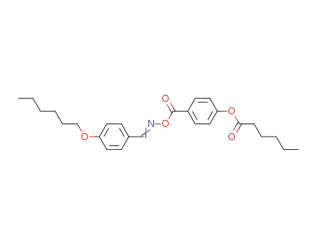 Hexanoic acid,
4-[[[[[4-(hexyloxy)phenyl]methylene]amino]oxy]carbonyl]phenyl ester