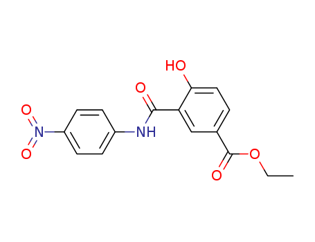 Benzoicacid, 4-hydroxy-3-[[(4-nitrophenyl)amino]carbonyl]-, ethyl ester
