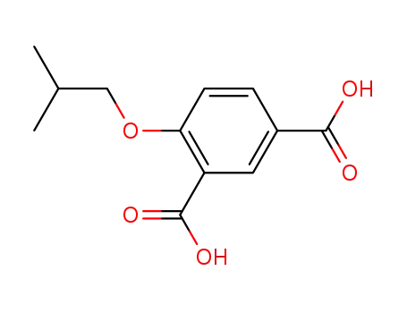 Molecular Structure of 100118-38-5 (4-isobutoxy-isophthalic acid)