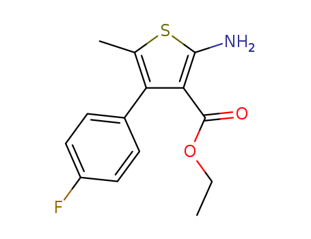ethyl 2-amino-4-(4-fluorophenyl)-5-methylthiophene-3-carboxylate(SALTDATA: FREE)