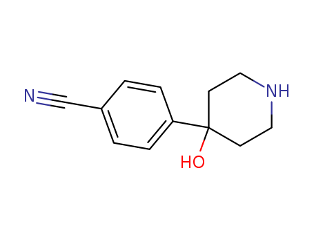 4-(4-Cyanophenyl)-4-hydroxypiperidine