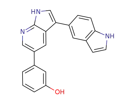Phenol, 3-[3-(1H-indol-5-yl)-1H-pyrrolo[2,3-b]pyridin-5-yl]-