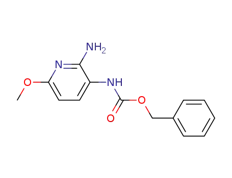 Molecular Structure of 1040363-61-8 (benzyl 2-amino-6-methoxypyridin-3-ylcarbamate)