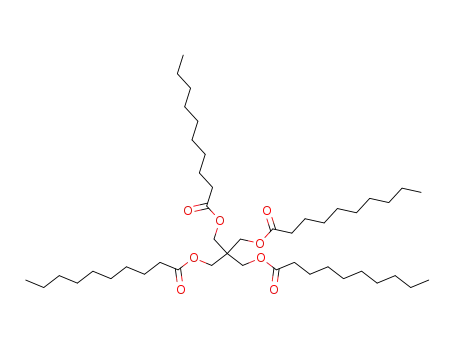 Molecular Structure of 13784-61-7 (2,2-bis[[(1-oxodecyl)oxy]methyl]-1,3-propanediyl didecanoate)