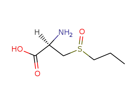 Molecular Structure of 17795-24-3 (3-(propylsulphinyl)-L-alanine)