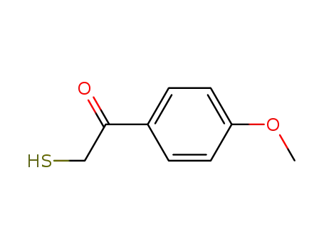 Molecular Structure of 139488-44-1 (2-mercapto-1-(4-methoxyphenyl)ethanone)